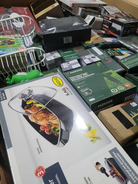 Палета з міксом товарів для офлайн і онлайн магазинів на вагу! 148 кг