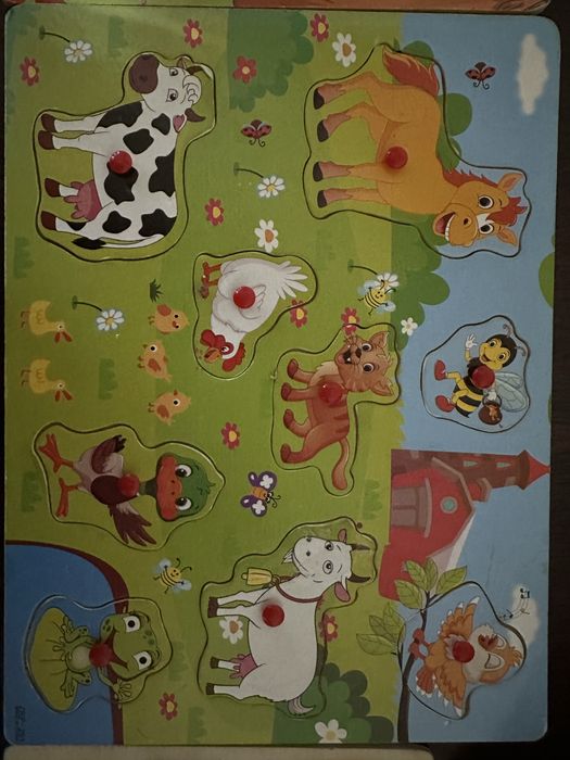 Продам деревяні пазли