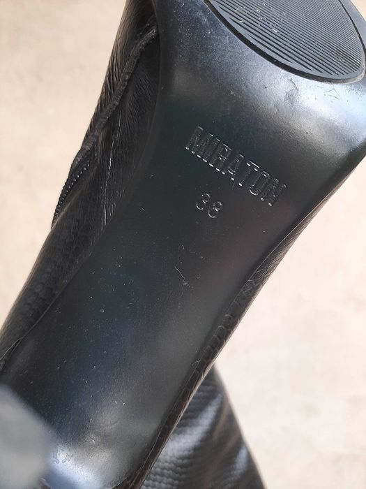 Шкіряні Чоботи Miraton 38р.