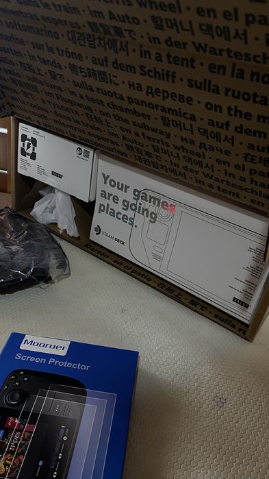 Steam Deck LCD 512GB + Dock + Extras