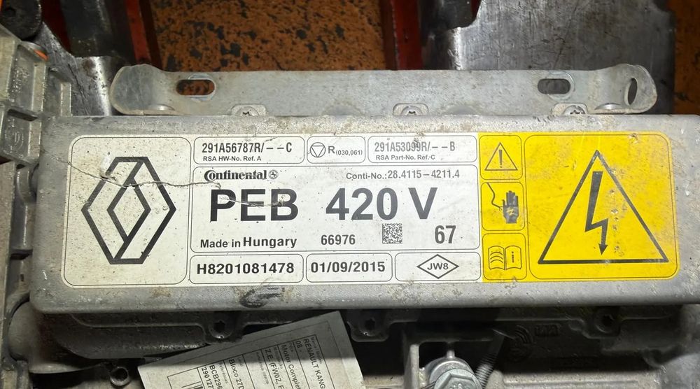 Motor Elétrico Renault Kangoo Express ZE 2015 Ref: 5AQ604//PAQ604