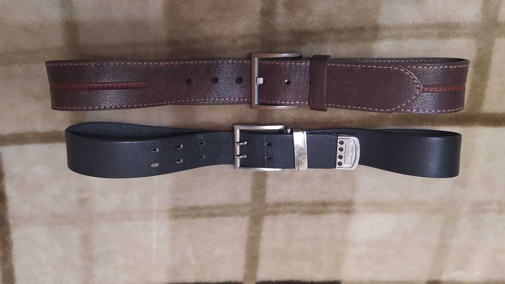 Шкіряні  ремені.