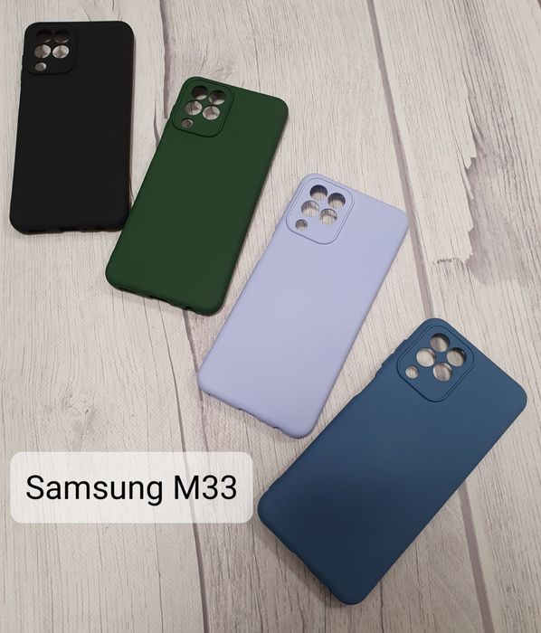 Силикон Накладка Чехол Самсунг Samsung M33 53 Чохол Силікон