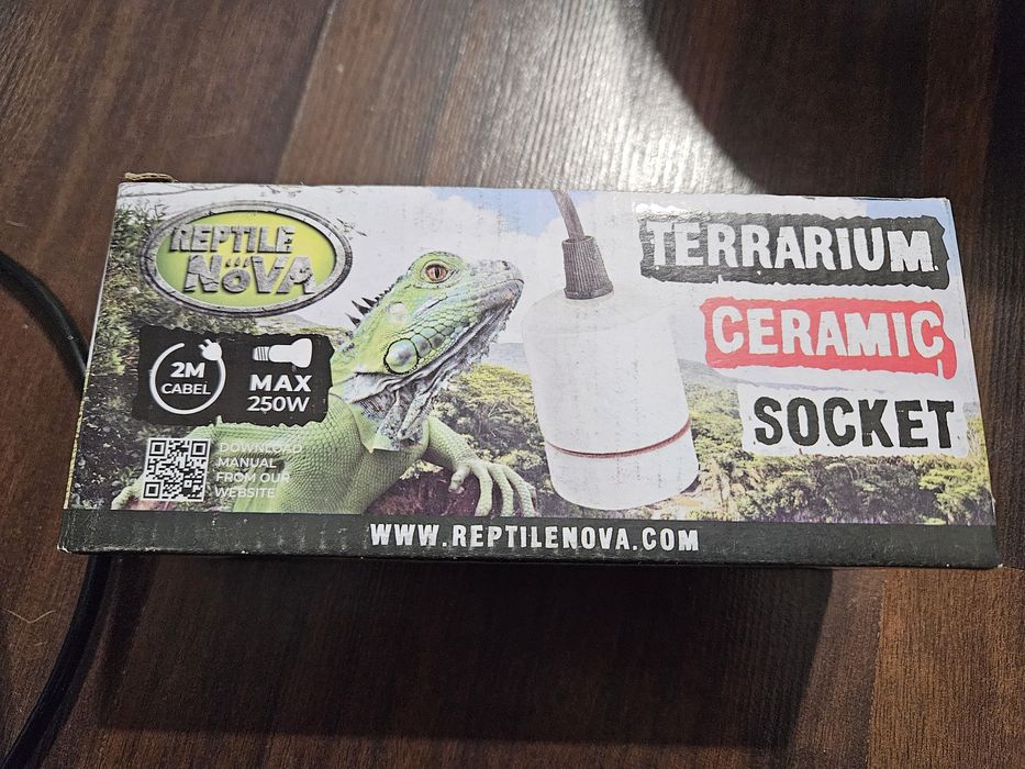 Lampa grzewcza terrarium żarówka UVB dojrzewająca terrarium