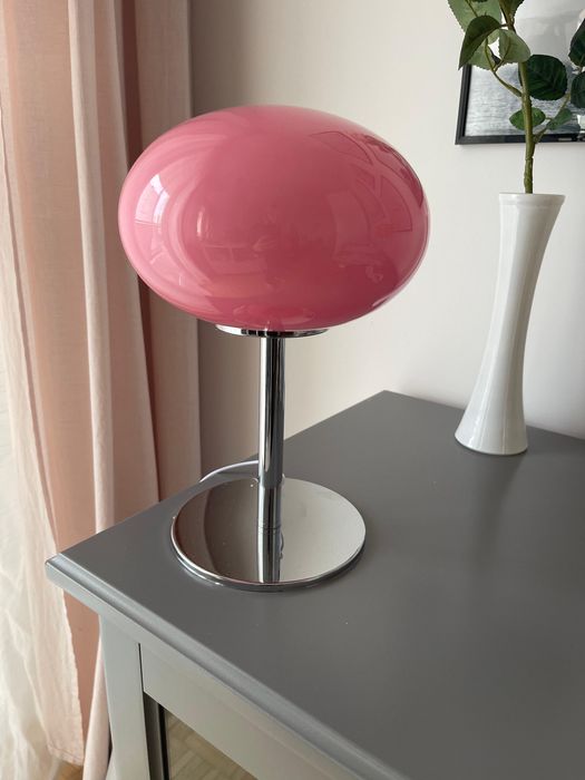 Lampka stołowa nocna art deco w ksztalcie lizaka