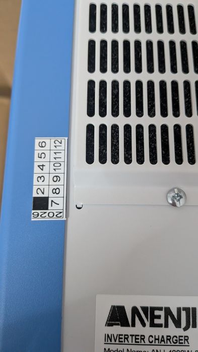 В наявності! Гібридний інвертор ANENJI ANJ-4000W. 2026 року.
