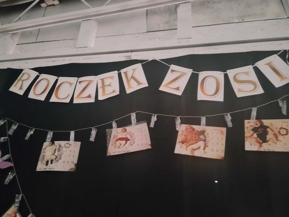 Dekoracjie pozostałe po roczku