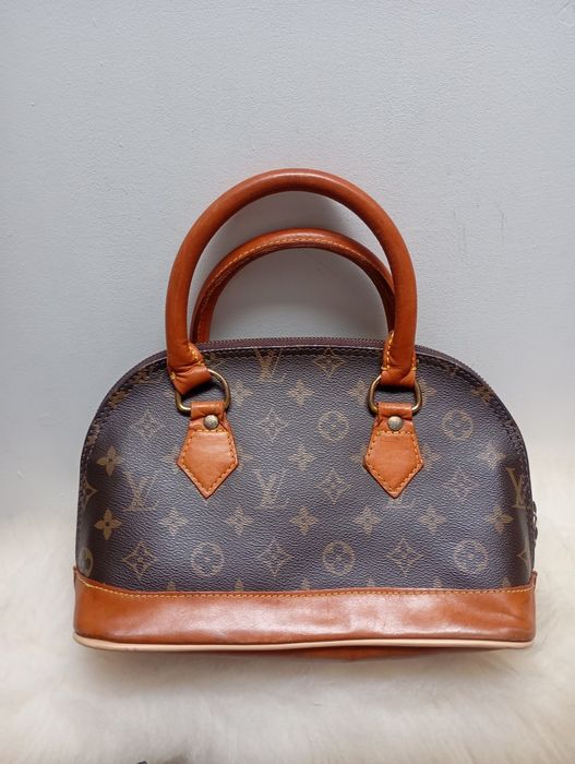 Louis Vuitton Alma brąz mała torebka