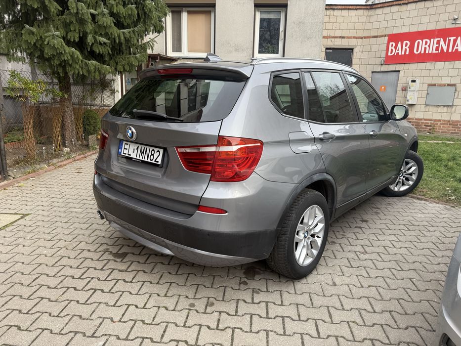 Bmw  X3 2.0d 4x4 2013r skóra panorama