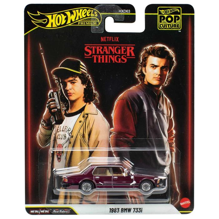 Hot Wheels Premium Pop Culture Stranger Things 1983 BMW 733i