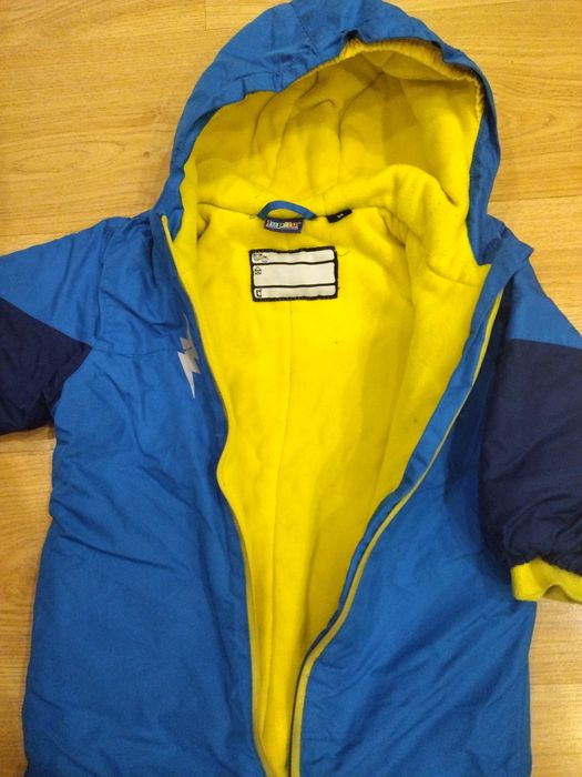 Синій демісезонний  комбінезон