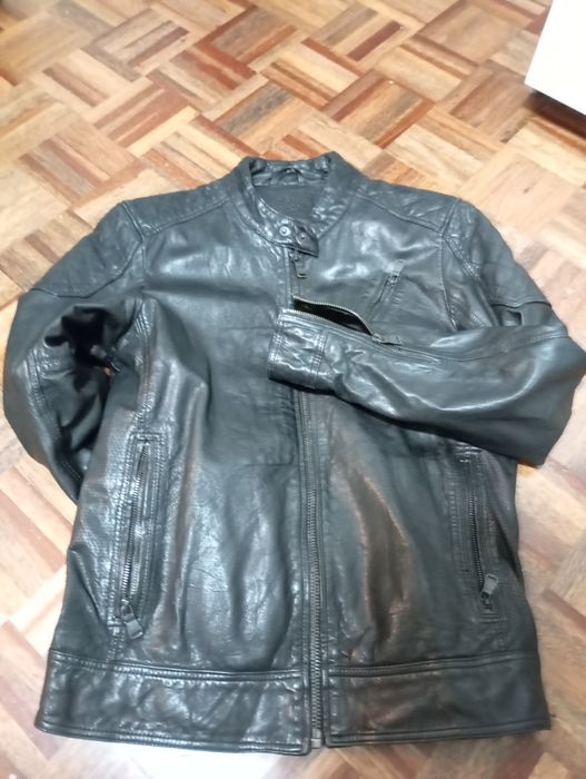 Casaco de couro Salsa