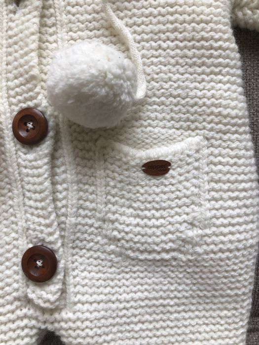 Дитячий вʼязаний комбінезон nipper land 3-6 місяців