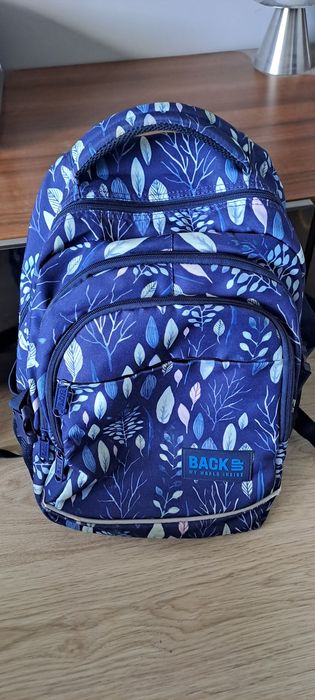 BackUp plecak granatowy dla dziewczynki super stan