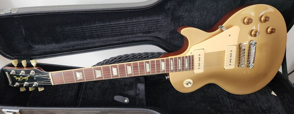 Guitarra Fernandes Gold Top P90 Japan RARA