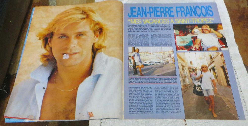 Revista Música Anos 80 Salut Casamento David Hallyday, J. P. François