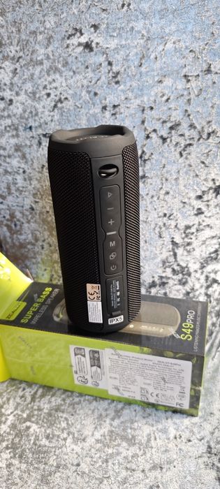 Głośnik BT Zealot s49 pro. Nowy. Czarny