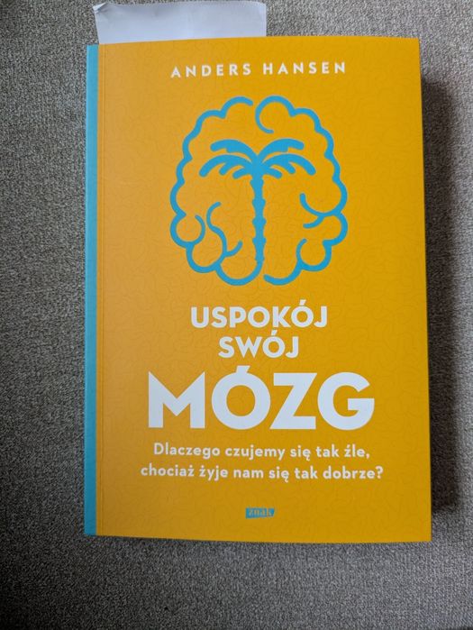 Zestaw 3 książek – Anders Hansen – MÓZG / zdrowie / psychologia
