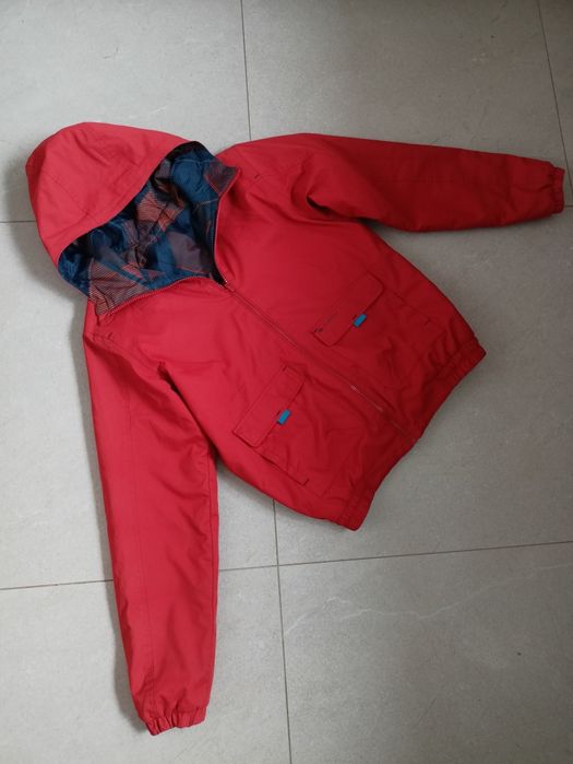 Kurtka ocieplana quechua dwustronna rozm 158/164