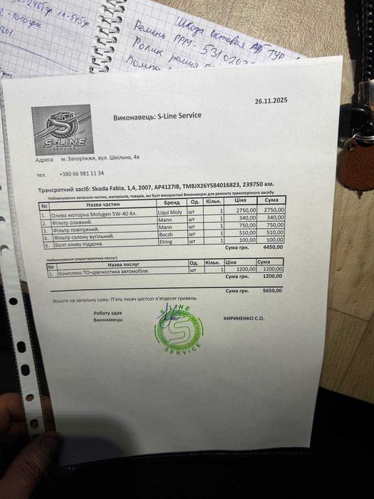 Skoda Fabia 2007 I покоління (FL)  •  1.4 MT (80 к.с.) MPI  •  Classic