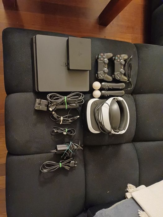 Okulary vr ps4 , PlayStation4 , kamerka i stojak  , plus 12 gier