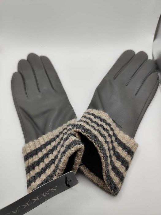 Rękawiczki zimowe Sakkas Oda, szare, S