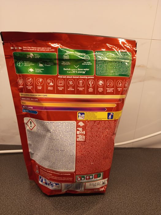 Nowe tabletki do zmywarki somat 42 sztuki