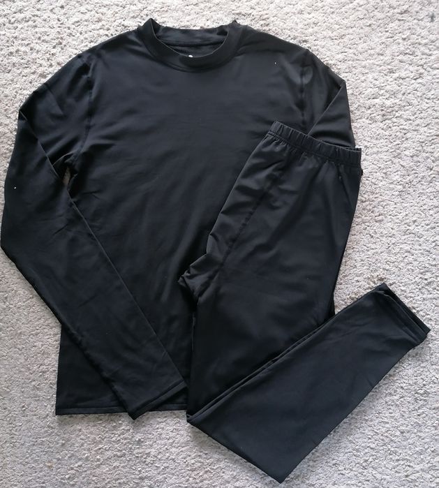 Nowa bielizna termiczna męska czarna  Rozmiar XL