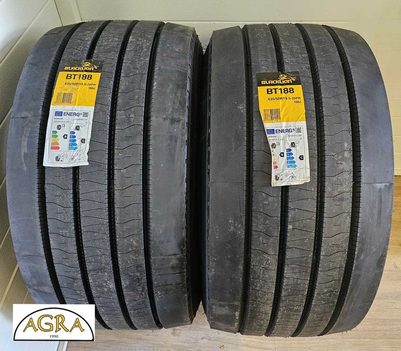 435/50R19.5 (1280netto) BLACK LION  NOWA opona opony naczepa BLACKLION