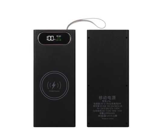 Акція! Power Box - корпус повербанку, 16шт 18650 з ліхтарем,зарядкою