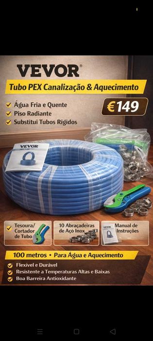 Tubos PEX. 3×149€. Oportunidades