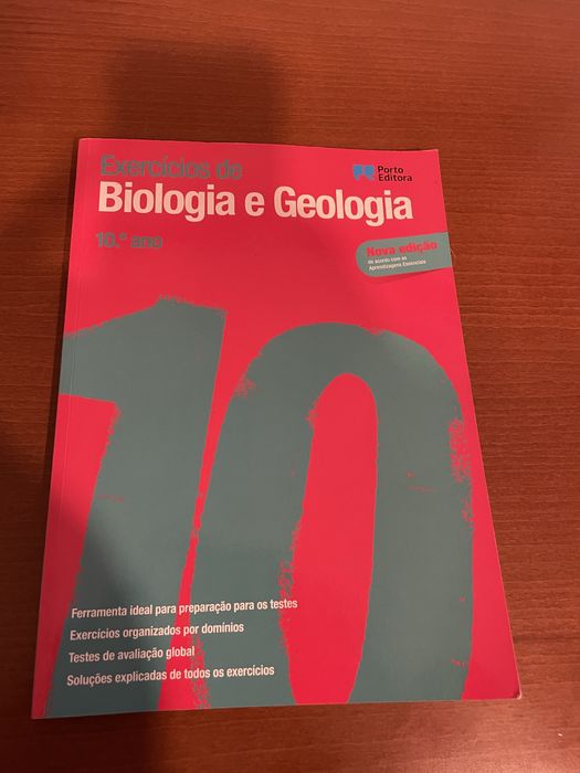 Livros para preparação de exame de biologia e geologia