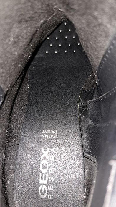Kozaki oficerki Geox D Laceyin czarne