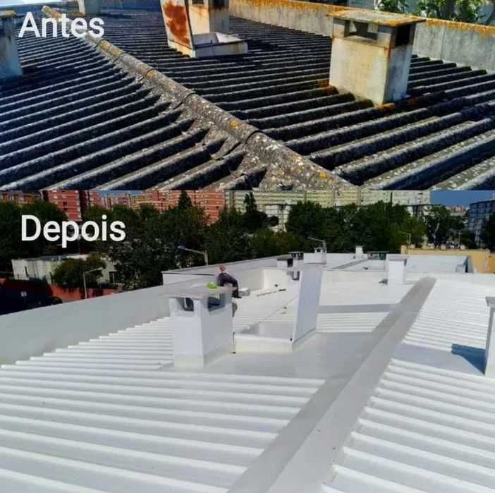 ORÇAMENTOS GRÁTIS... Telhados, Clarabóias, Chaminés, Fachadas e Muros