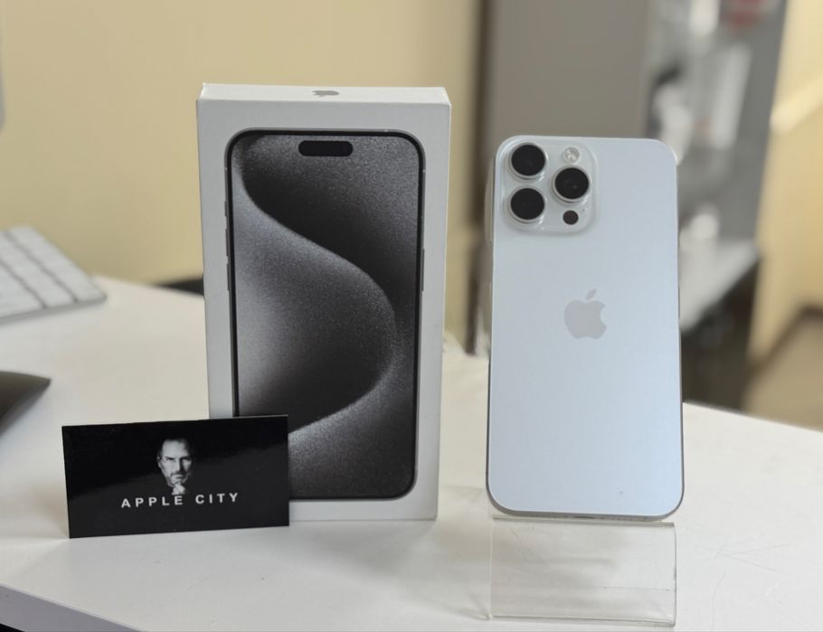 IPhone 15 Pro 128 White ідеал Гарантія Магазин+обмін