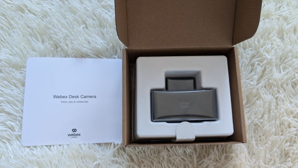 Веб камера Cisco Webex Desk 4K Desk Camera - Black