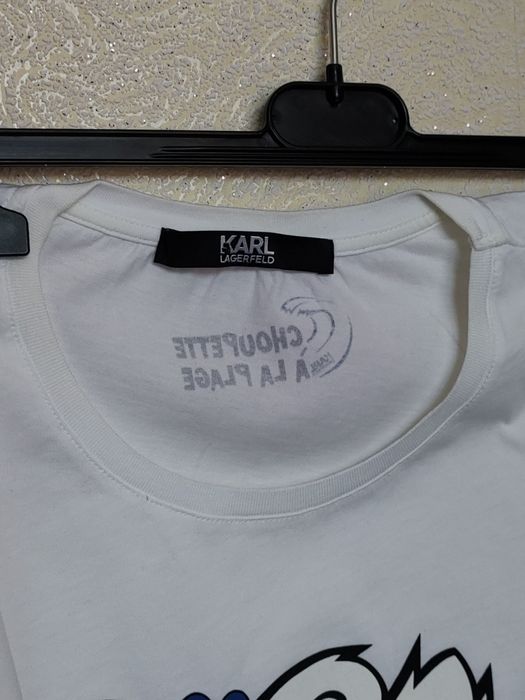 Футболка жіноча Karl Lagerfeld - Choupette à la plage оригінал