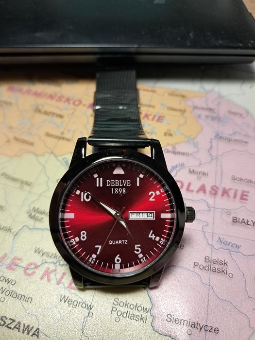 Zegarek deblve 755 czerwony