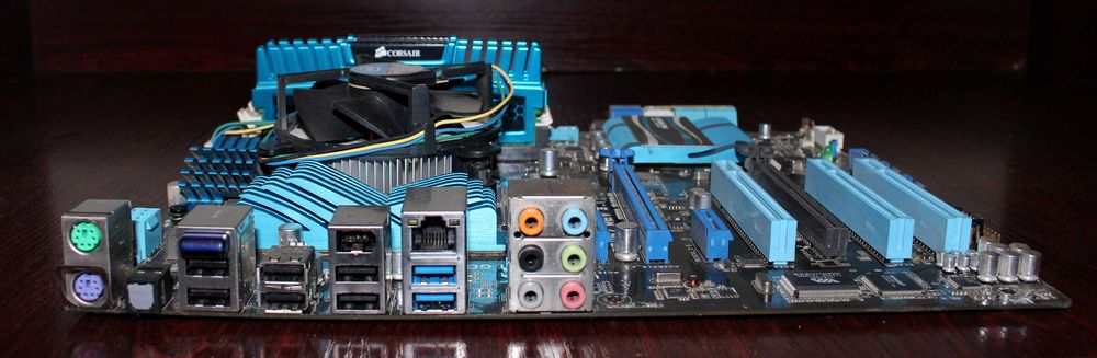 Мат. плата ASUS P8P67, Пр. Intel Core i5-2500, Пам Corsair 2х4GB