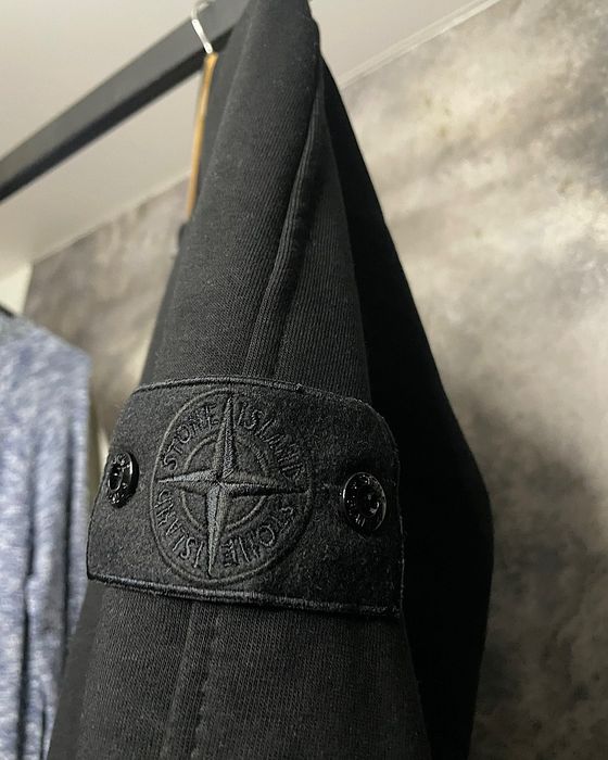 Ghost Full Black Sweatshirts SI