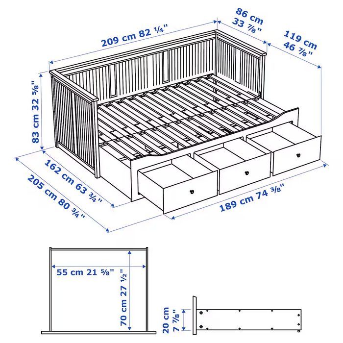 Cama Hemnes IKEA