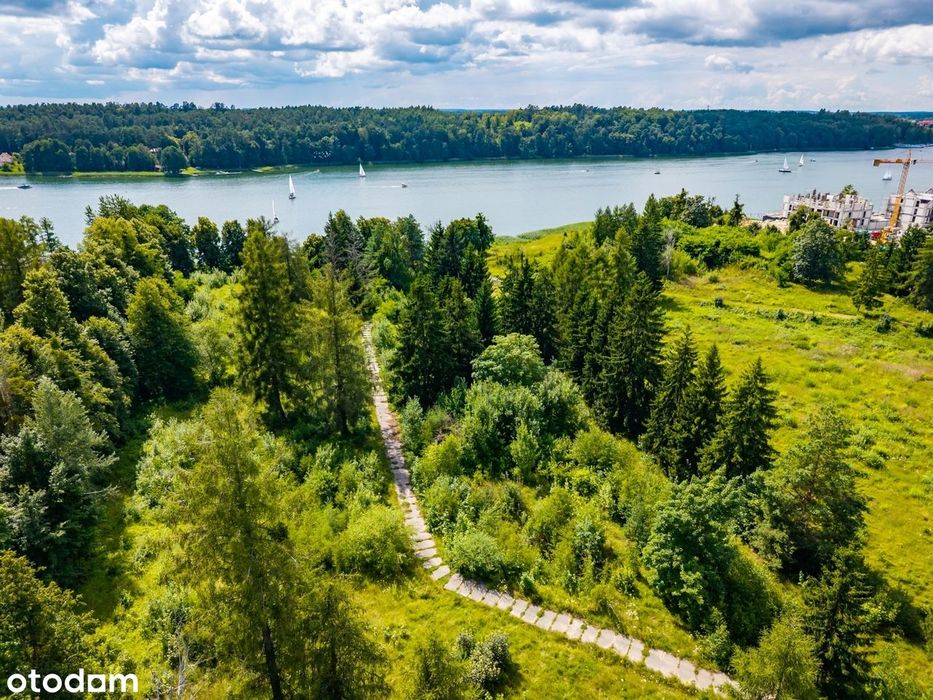 Działka premium, budowlana, z linią jeziora Mikołajskiego, MPZP