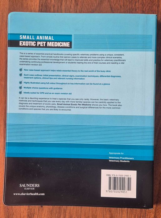 Small animal exotic pet medicine