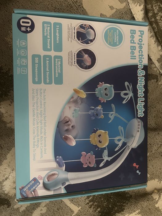 Музичний мобіль на дитяче ліжко