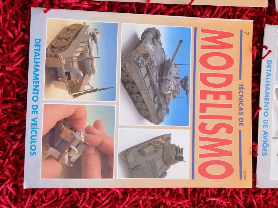 Lote de revistas sobre Técnicas de Modelismo