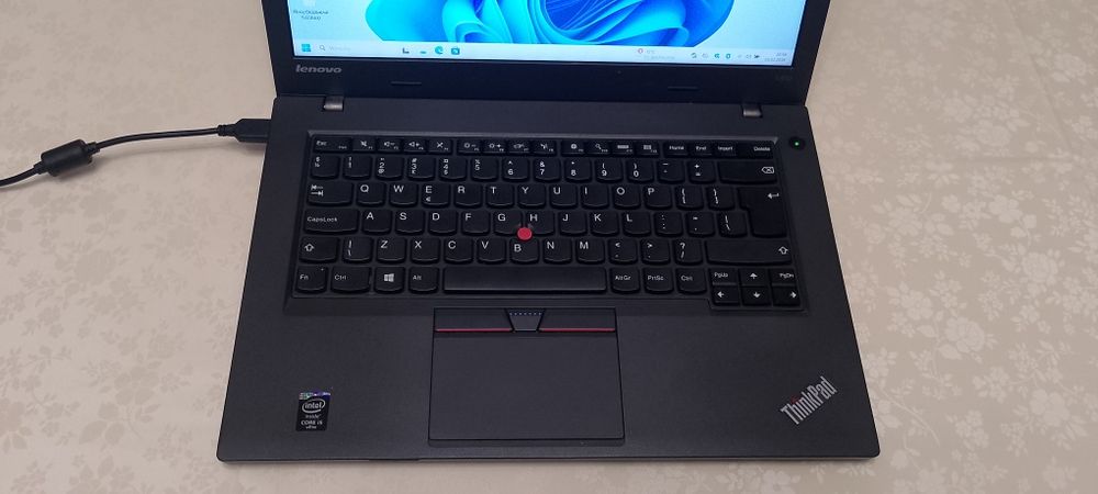 Laptop Lenovo L450 i5 5th SSD Win11 gwarancja.