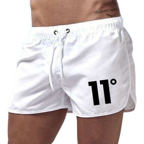 Kąpielówki Męskie Szorty Spodenki Numer 11 Wiązane - XXL