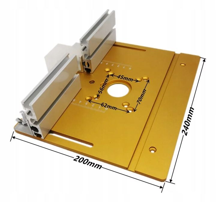 Wkładkowa Do Stołu Płyta Blat Trymer Wstaw Płytkę
