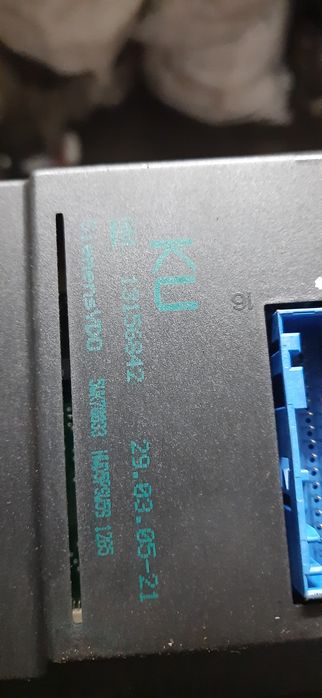 Wyświetlacz radia opel Meriva A