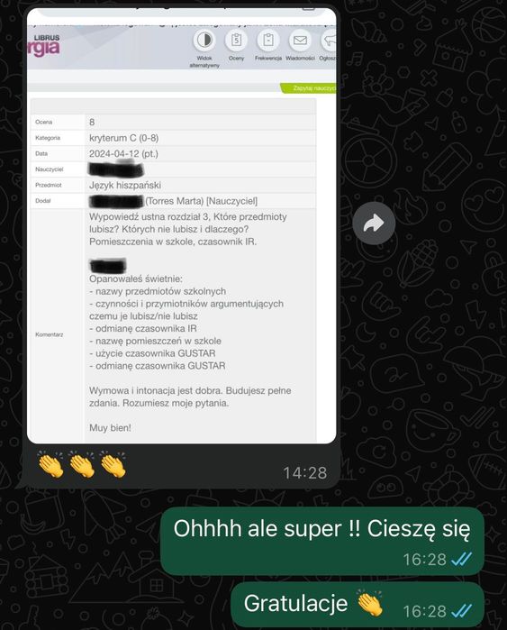 Korepetycje z hiszpańskiego online i stacjonarnie z native speakerem
